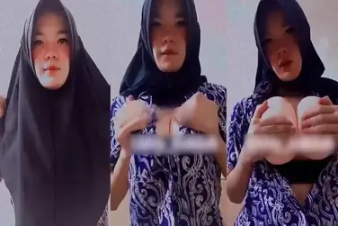 Bokep Hijab Ukhty Nabilah Toge Remas Toket Viral
